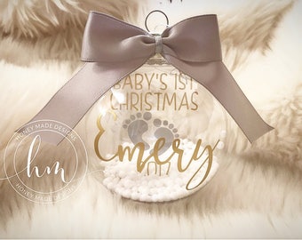 Baby's First Christmas Floating Ornament