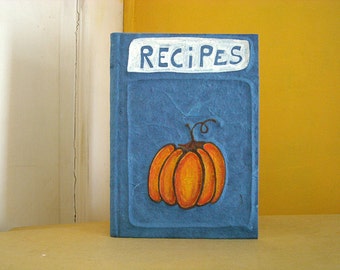 pumpkin recipe book handmade in italy