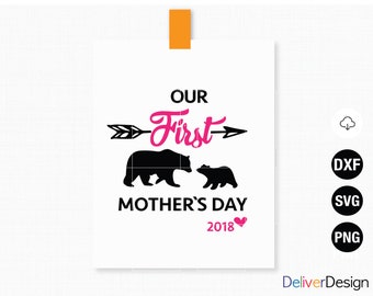 Download 1st mothers day svg | Etsy