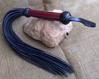 Leather flogger available/ BDSM whip / Adult toy