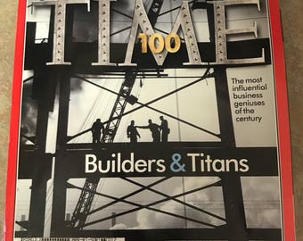 Time Magazine- Builders and Titans 1998