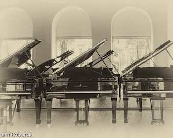 Steinway Grand, piano,Photograph, Print
