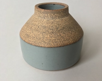Medium gray bud vase #12