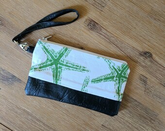 Starfish wristlet clutch