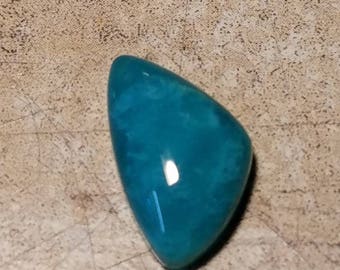 Gem silica, chrysocolla in chalcedony