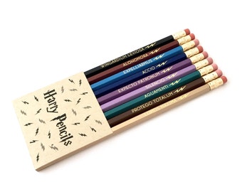 HARRY PENCILS - magic spells pencil set