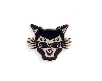 Black cat appreciation society - Enamel pin