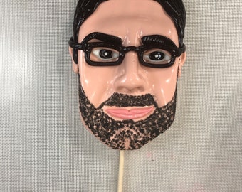 Personalised Candy Face Lollipop
