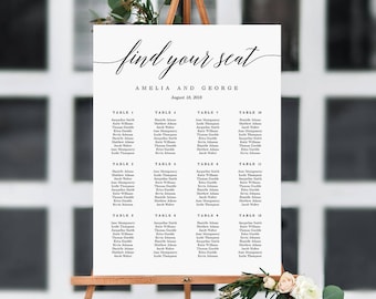 Seating chart | Etsy