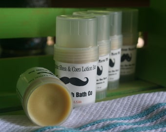 Made with Organic Shea & Coco Solid Lotion Stick Push up Tube 1 oz Caribbean Coconut