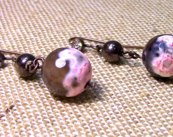 Pink Petal Earrings