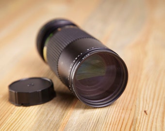 Makinon MC 80-200mm F4.5 FD Lens. FD Mount Lens. Lens for Canon. Makinon Lens for Canon.