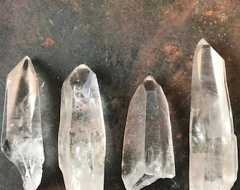Lemurian Quartz Point, Pick Your Point, Wire Wrapping, Stocking Stuffer, Lemurian Quartz, Brazilian Quartz, Healing Crystal, Natural Crystal