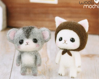 Ninja Kitten & Hamster Needle Felting Kit