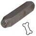 Dog Bone Steel Design Stamp Punch Tool to Embellish Metal, Plastic, Jewelry Blanks, Clay+