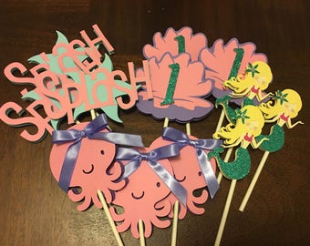 Under the Sea Cup Cake Topper