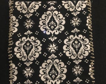 Black And WHite Over the Shoulder Purse