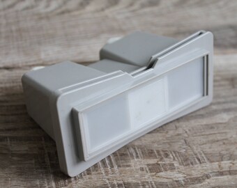 vintage stereoscope / Soviet stereoscope / portable slide viewer / slide projector