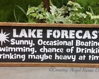 lake sign/cottage sign/life is better at the lake sign