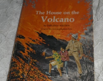 The House on the Volcano by Virginia Nielsen Vintage Scholastic Book TX 1561