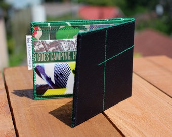 Intersecting Lines Bi-fold Wallet