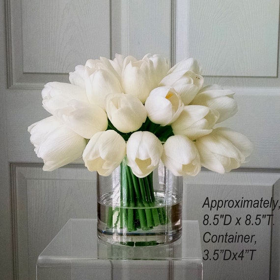 Small Real Touch Flowers CenterpieceFlowers ArrangementReal