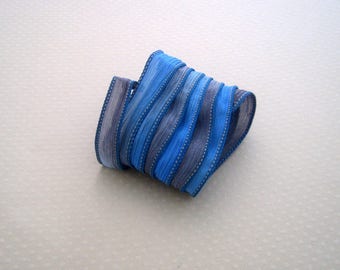 N color hand dyed silk ribbon (400)