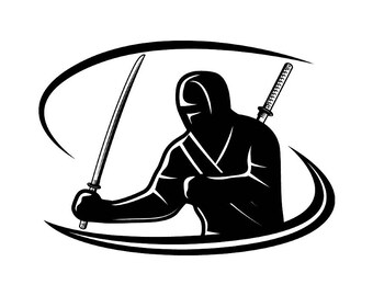 Download Svg ninja warrior | Etsy
