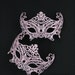 Pastel Pink Masquerade Mask base (1 Mask) Ballroom masquerade mask for a Mardi Gras, Halloween, Wedding, New year or Costume Party - M1