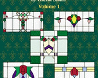 Stained Glass Pattern Book - ENGLISH LEADLITES 1 By Stallings Stained Glass