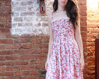 Floral Empire Waist Dress