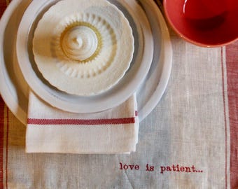 Love Linen Placemat set of 6