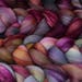 Hand Dyed Roving Merino Wool Tops Spinning Fiber Felting Wool Hand Painted 113g Fleece Rainbow Pink Gold Purple Blue Fibre Malabrigo