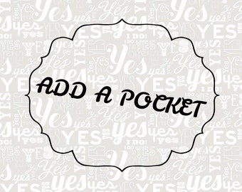 Add an inside pocket!