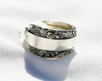 Beautiful Antique Silverware Ring