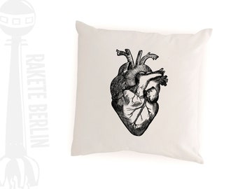 cushion cover 'anatomical heart'