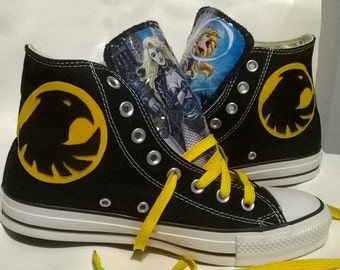 Black Canary Birds of Prey Converse shoes