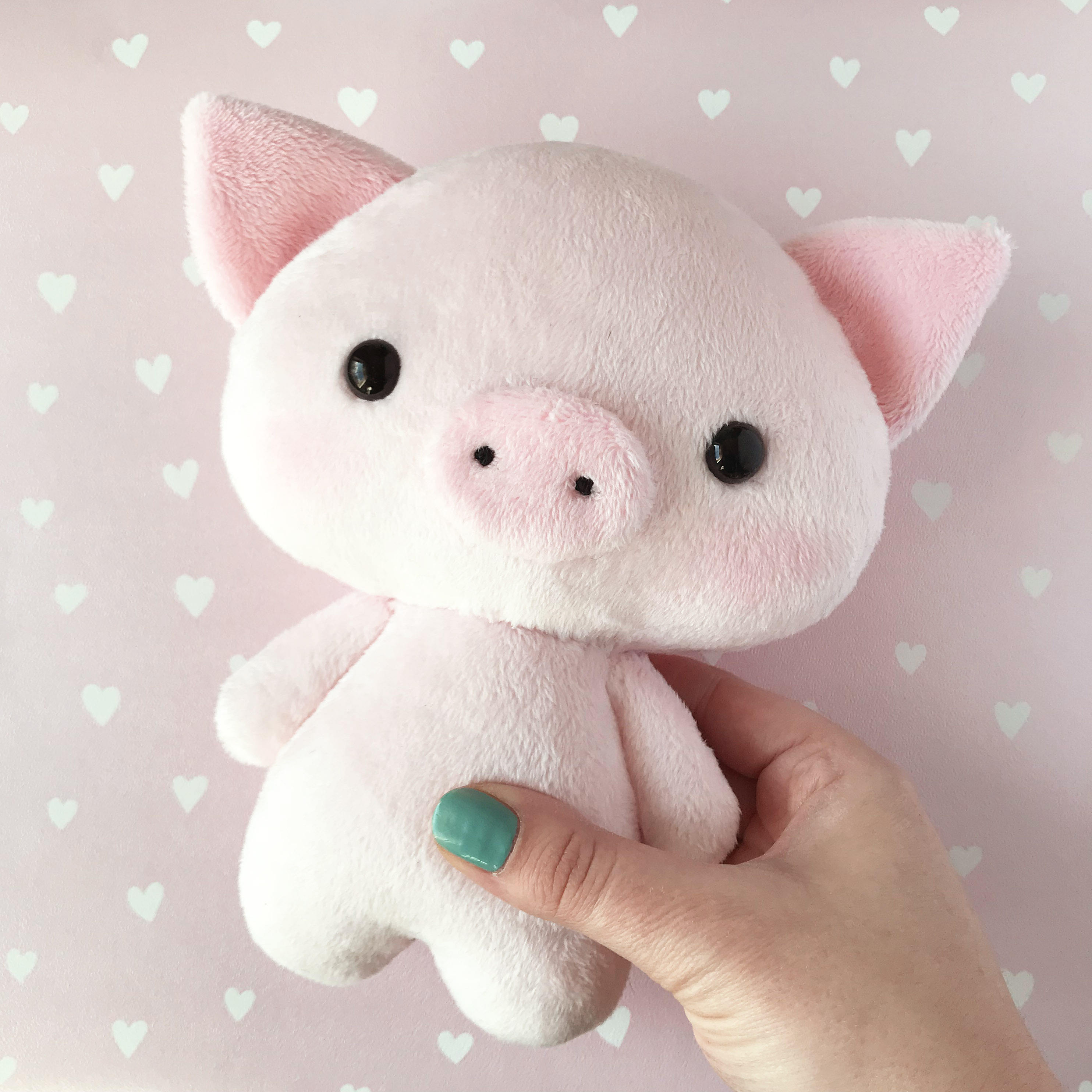 stuffed pig toy - extra large stuffed pig