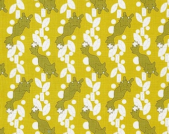Robert Kaufman Fabric Rhoda Ruth Fox Nature Elizabeth Hartman AZH-15451-268 Half Yard