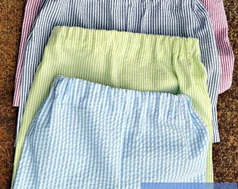 Baby Boys Shorts- Toddler Boys Shorts- Boys Shorts- Monogram Shorts- Seersucker Shorts- Gingham Shorts- 6m,9m, 12m, 18m, 2t, 3t, 4t, 5t, 6