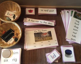 Montessori Pink Language Series