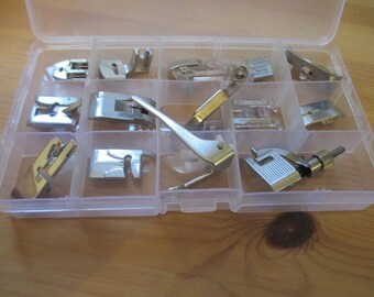 15 X piece replacement sewing machine spares kit feet foot press set accessory BROTHER SINGER ETC universal
