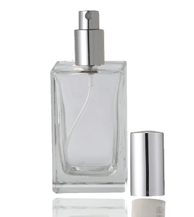 1 LUXURY 100ml Spray Fine Mist Atomizer Perfume Bottle Cubic