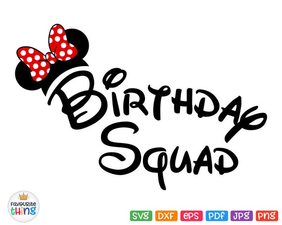 Download Birthday Squad Svg Birthday Svg Birthday Girl Svg PNG Files