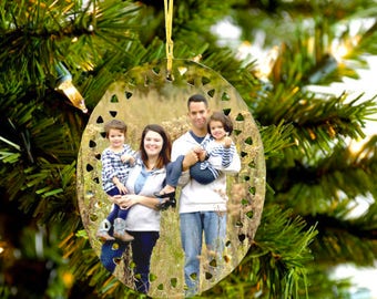 Family Ornament | Family Photo Ornament | Tree Ornament | Family Gift | Grandparent Gift | Personalized Ornament | Custom Ornament