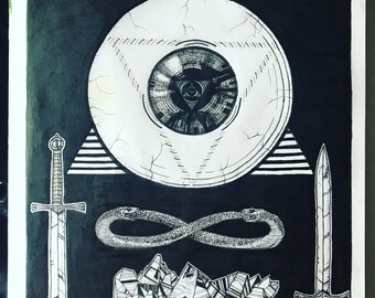 Mystic Eyeball (print)