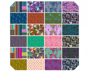 ON SALE Preorder***Anna Maria Horner Passion Flower Fat Quarter Bundle 24 pieces