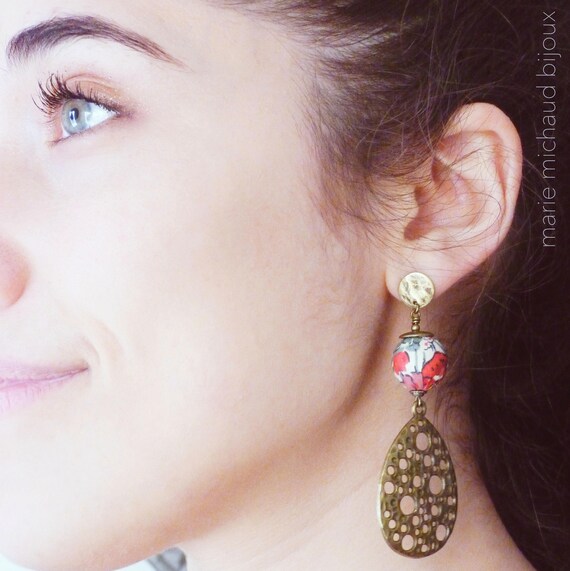 Statement earrings,Boho earrings,Hippie chic earrings,Original earrings,Long earrings,Statement jewelry,Original jewelry,Boho jewelry,Modern