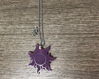 Sun Necklace Flower Rapunzel