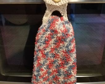 Crochet Towel Holder